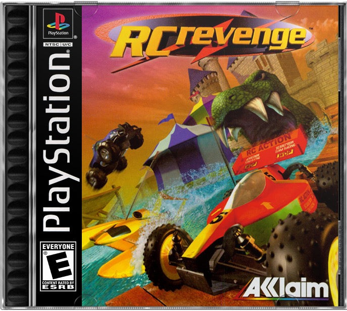 RC Revenge PS1 Sony Playstation 1 Used Video Game