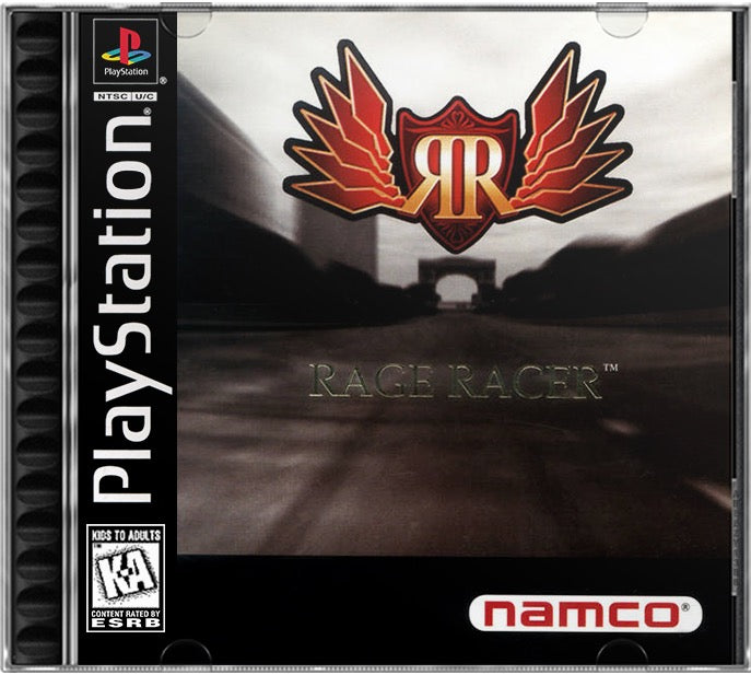 Rage Racer PS1 Sony Playstation 1 Used Video Game