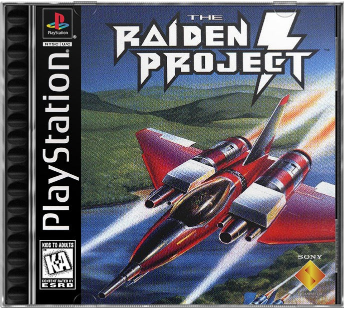 Raiden Project, The PS1 Sony Playstation 1 Used Video Game