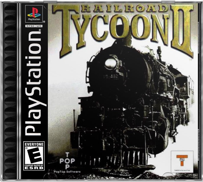 Railroad Tycoon II PS1 Sony Playstation 1 Used Video Game
