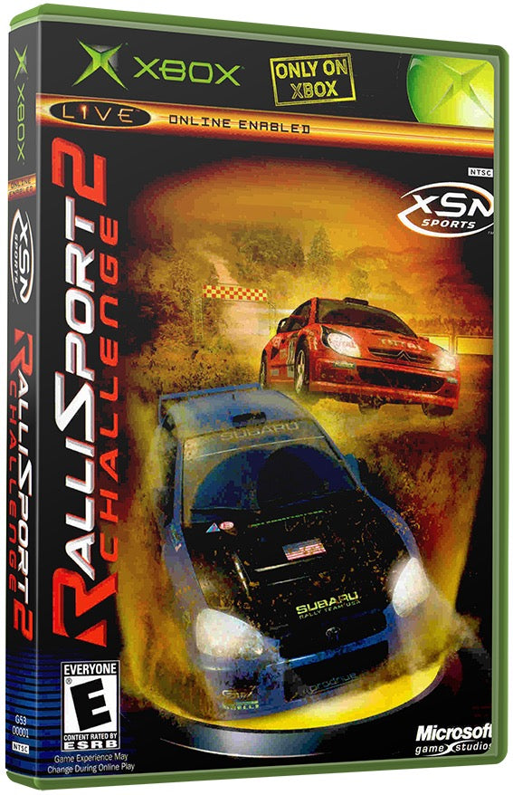 RalliSport Challenge 2 Used Microsoft XBOX Original Video Game
