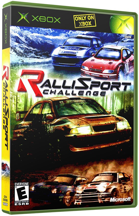 Rallisport Challenge Used Microsoft XBOX Original Video Game