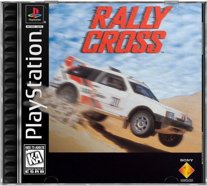 Rally Cross PS1 Sony Playstation 1 Used Video Game