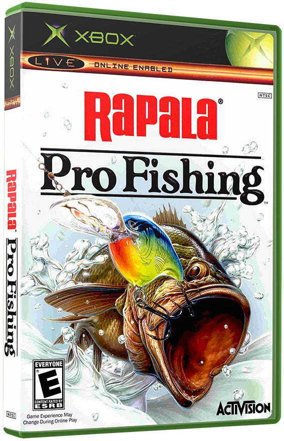 Rapala Pro Fishing Used Microsoft XBOX Original Video Game
