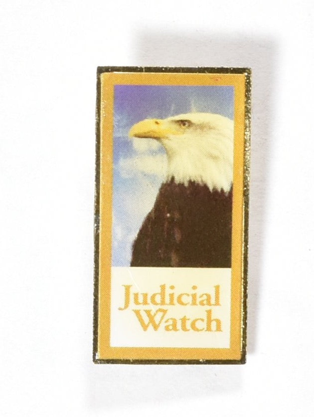 Judicial Watch American Eagle pin used 1 inch