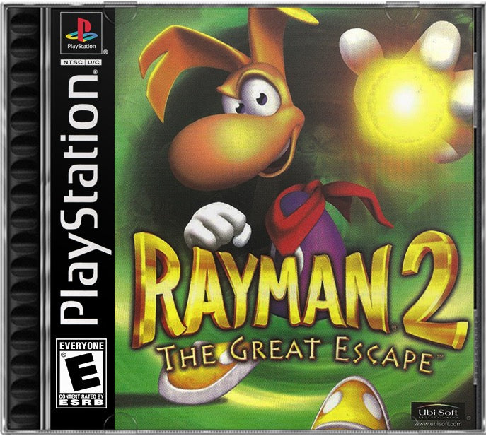 Rayman 2 - The Great Escape PS1 Sony Playstation 1 Used Video Game