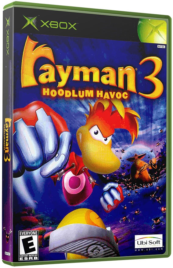 Rayman 3 - Hoodlum Havoc Used Microsoft XBOX Original Video Game