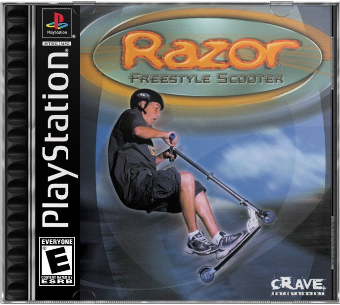 Razor Freestyle Scooter PS1 Sony Playstation 1 Used Video Game