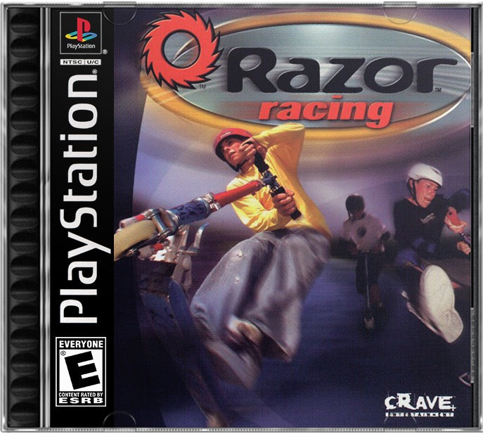 Razor Racing PS1 Sony Playstation 1 Used Video Game
