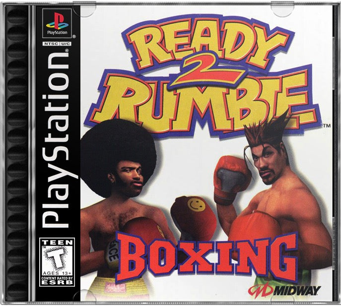 Ready 2 Rumble Boxing PS1 Sony Playstation 1 Used Video Game