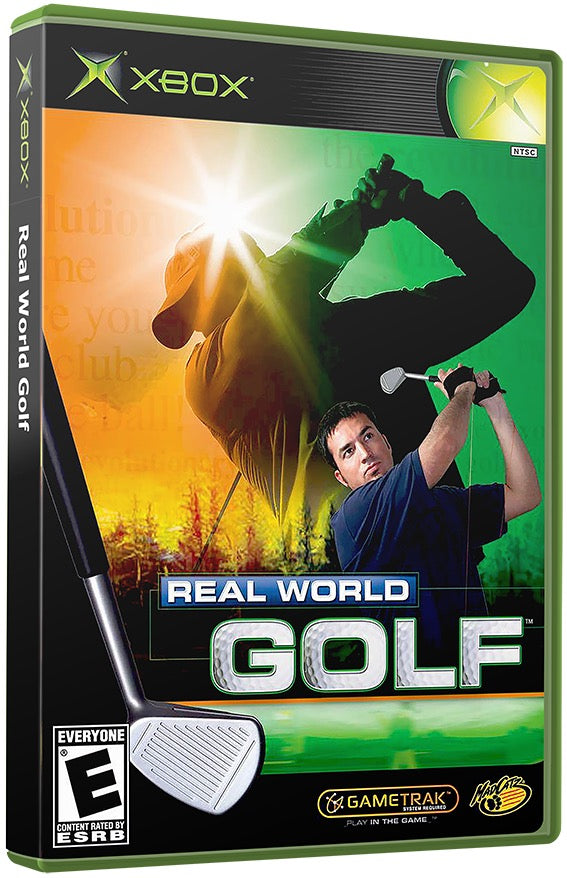 Real World Golf Used Microsoft XBOX Original Video Game