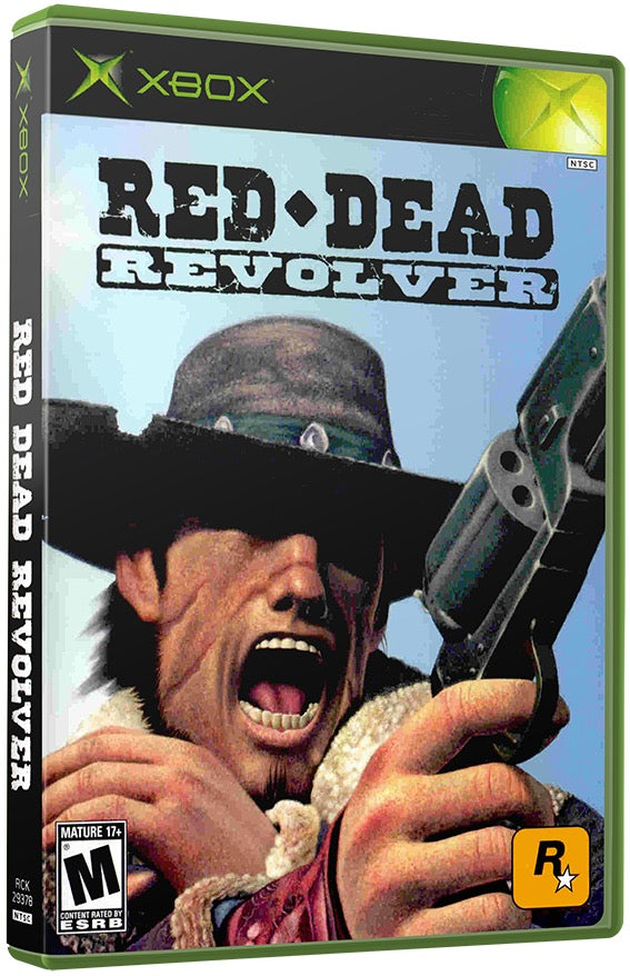 Red Dead Revolver Used Microsoft XBOX Original Video Game