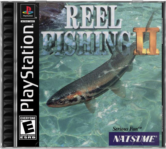 Reel Fishing II PS1 Sony Playstation 1 Used Video Game