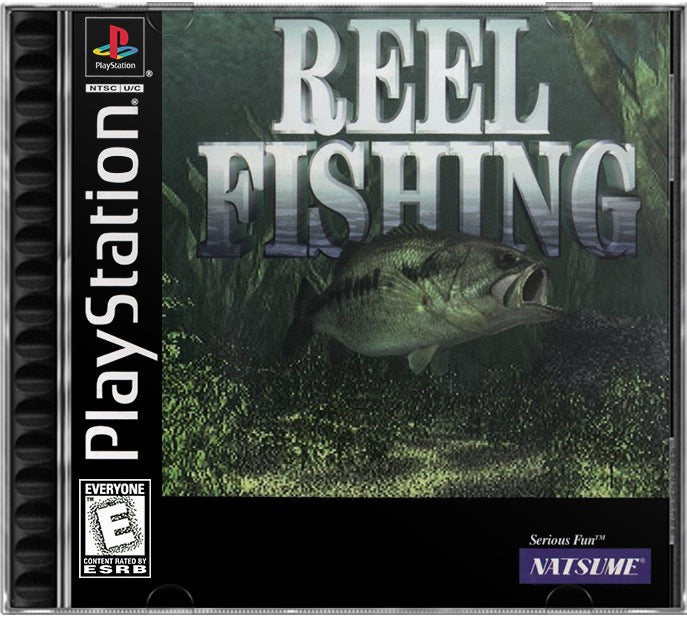 Reel Fishing PS1 Sony Playstation 1 Used Video Game