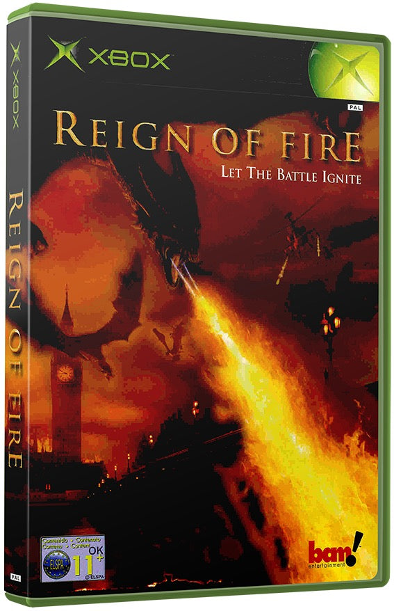 Reign of Fire Used Microsoft XBOX Original Video Game