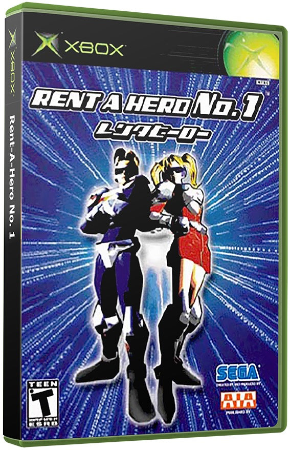 Rent-A-Hero No. 1 (Japan) Microsoft XBOX Original Video Game