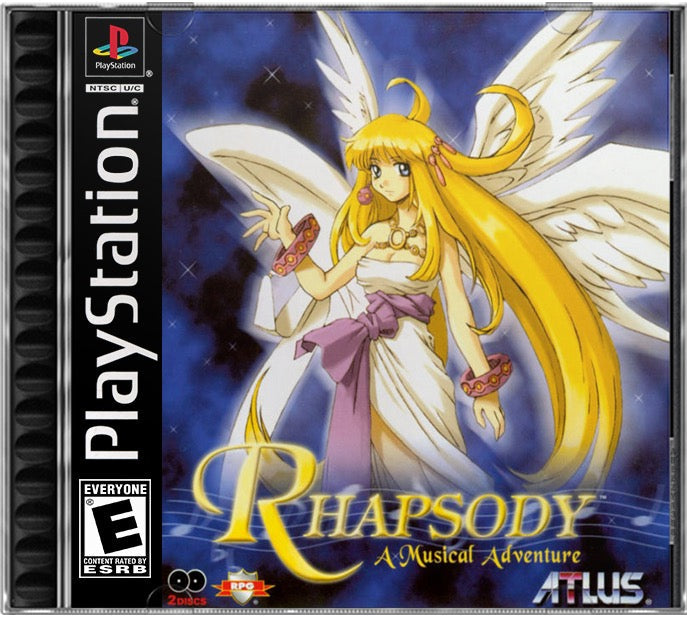 Rhapsody - A Musical Adventure PS1 Sony Playstation 1 Used Video Game