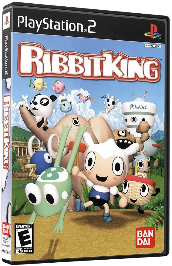 Ribbit King PS2 Sony Playstation 2 Used Video Game (Disc 1)PS2