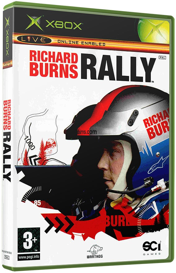 Richard Burns Rally Used Microsoft XBOX Original Video Game
