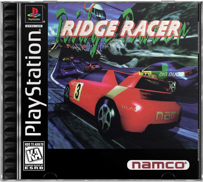 Ridge Racer PS1 Sony Playstation 1 Used Video Game