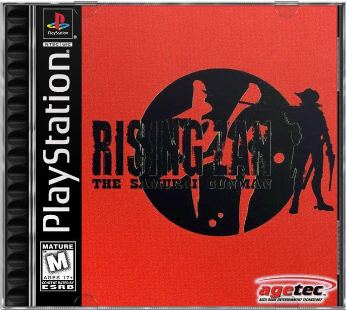 Rising Zan - The Samurai Gunman PS1 Sony Playstation 1 Used Video Game
