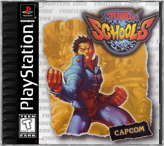 Rival Schools - United by Fate PS1 Sony Playstation 1 Used Video Game