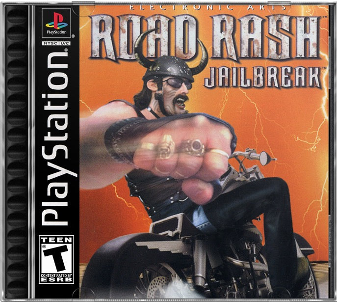 Road Rash - Jailbreak PS1 Sony Playstation 1 Used Video Game
