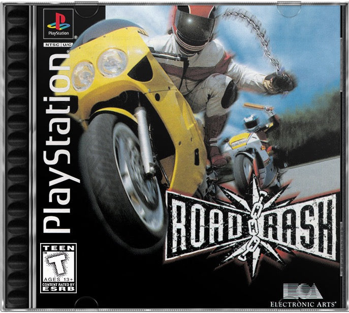 Road Rash PS1 Sony Playstation 1 Used Video Game