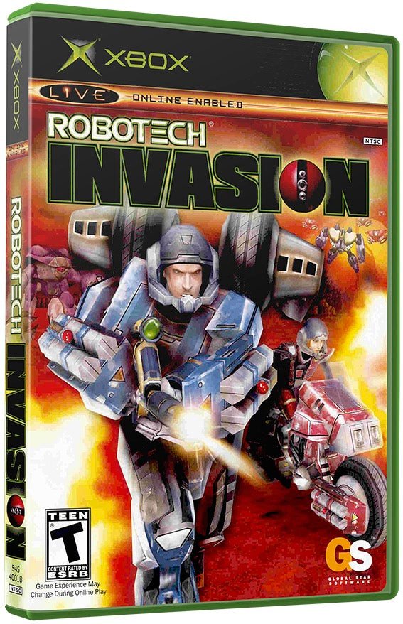 Robotech - Invasion Used Microsoft XBOX Original Video Game