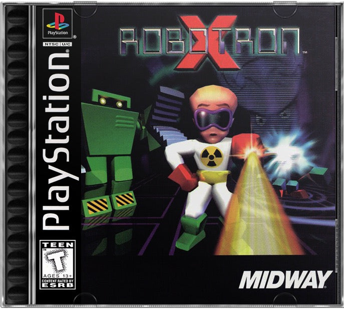 Robotron X PS1 Sony Playstation 1 Used Video Game