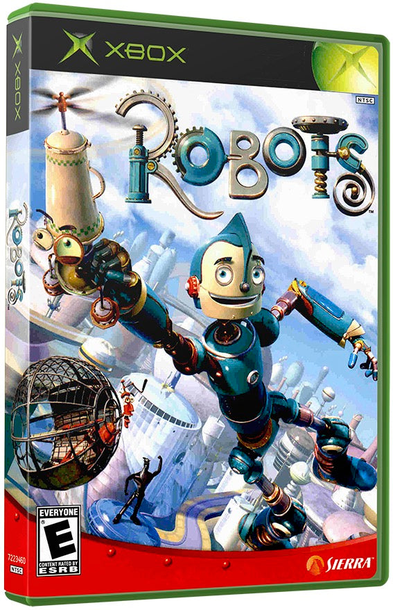 Robots Used Microsoft XBOX Original Video Game