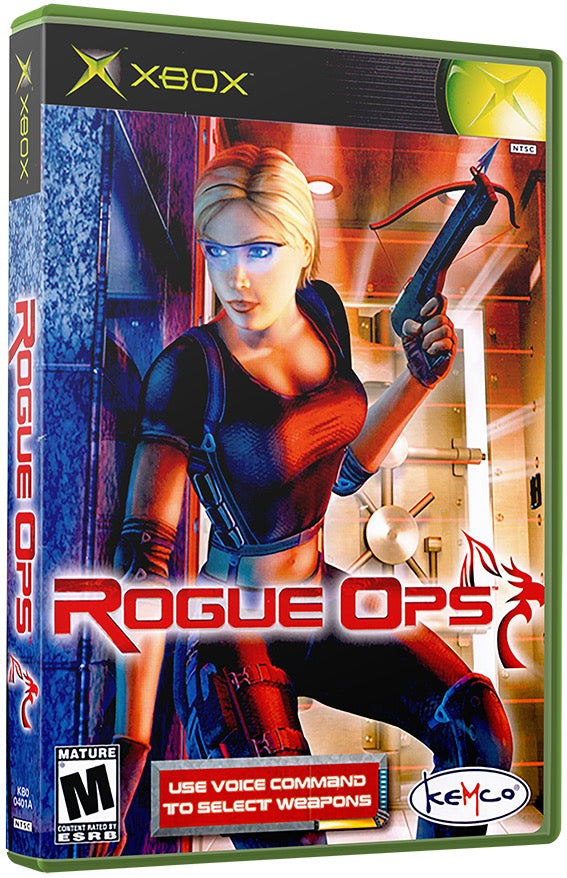 Rogue Ops Used Microsoft XBOX Original Video Game