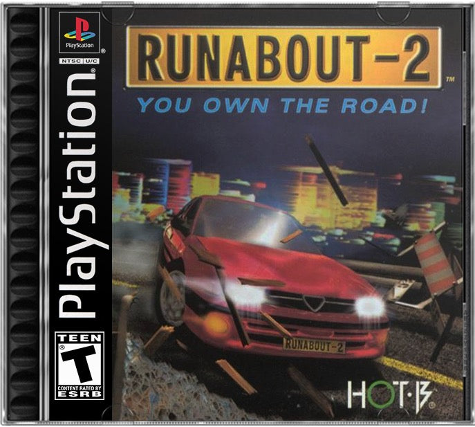 Runabout 2 PS1 Sony Playstation 1 Used Video Game