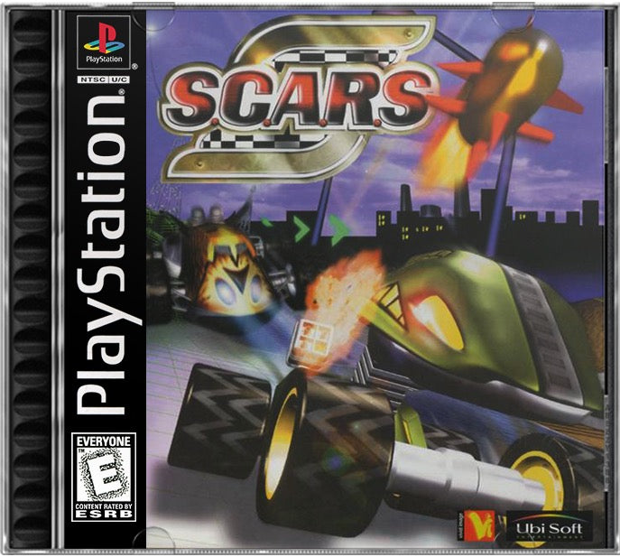 S.C.A.R.S. PS1 Sony Playstation 1 Used Video Game