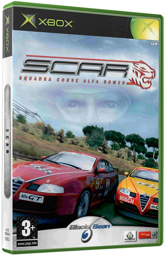 S.C.A.R. - Squadra Corse Alfa Romeo Used Microsoft XBOX Original Video Game