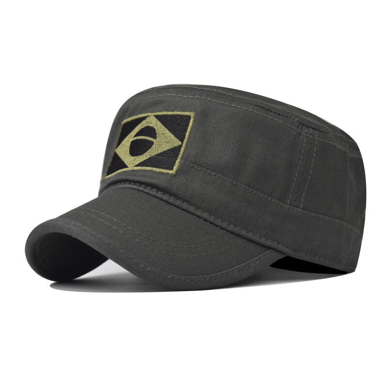 Camouflage Baseball Cap Men Snapback Embroidered Brazil Flag Military Army Tactical Hunting Caps Male Dad Black Sun Hats Women