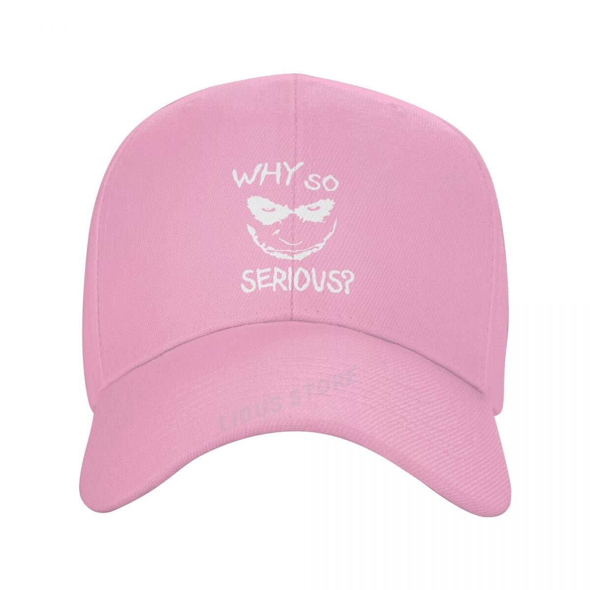 Fashion Men'S Brand Baseball Cap UOMO WHY SO SERIOUS Print Trucker Caps Movie JOCKER JOKER Unisex Adjustable Snapback Hat