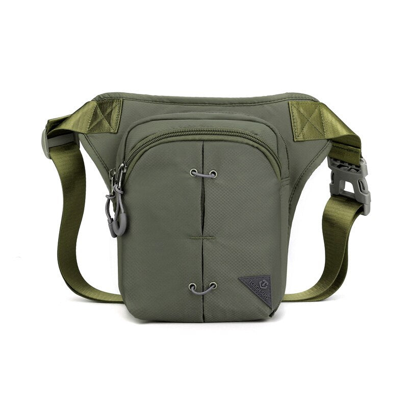 Rider Drop Leg Bag Waist Fanny Pack for Men Motorcycle Travel Assault Male Nylon Belt Messenger Cross Body Thigh Hip Bags