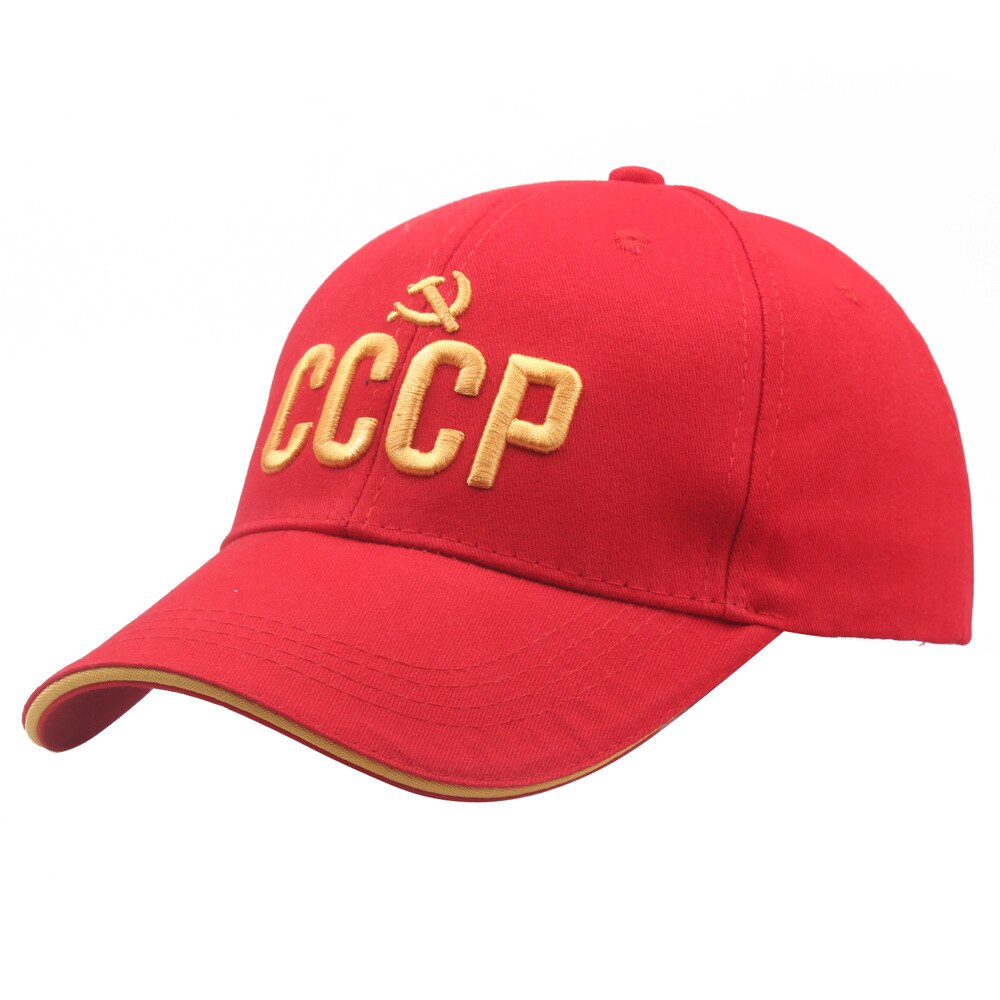 2022 high quality Russian CCCP national emblem Baseball Cap 100%Cotton snapback