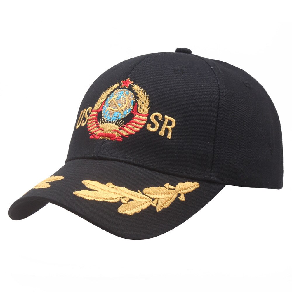 2022 high quality Russian CCCP national emblem Baseball Cap 100%Cotton snapback