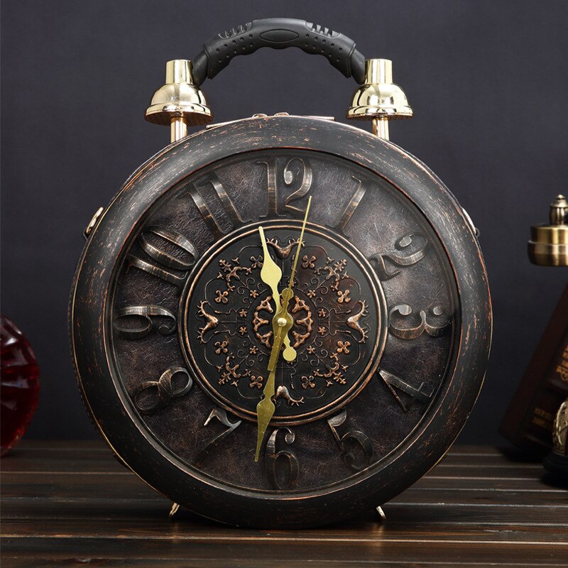 Luxury Real Clock Handbags For Women Fashion Shoulder Bag High Quality Leather Casual Crossbody Bag Ladies Vintage Messenger Bag