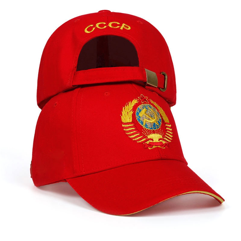 2022 high quality Russian CCCP national emblem Baseball Cap 100%Cotton snapback