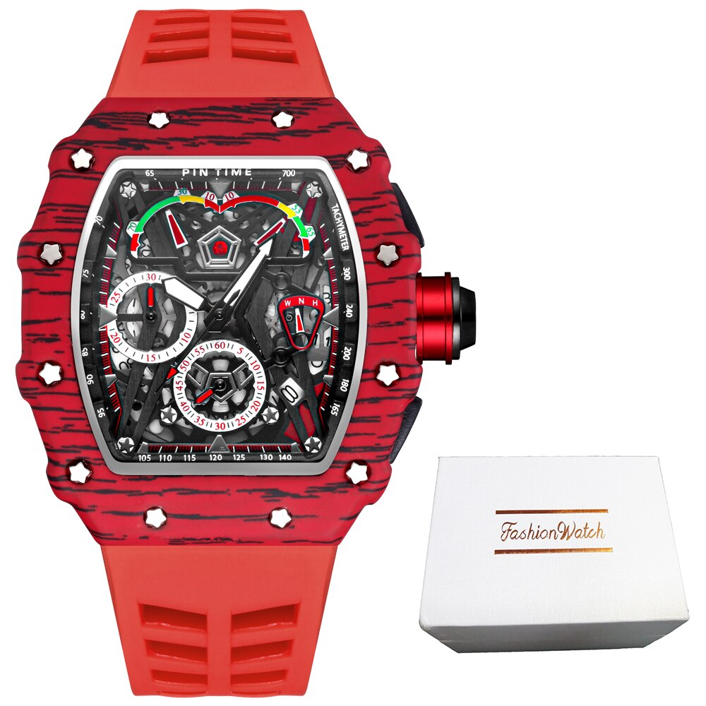 Big Dial Sport Watch Men Chronograph Quartz Military Mens Watches Top Brand Luxury Gold Clock Hip Hop Reloj Relogio Montre Homme