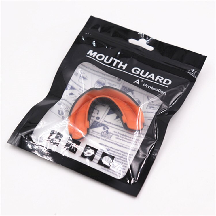 2021 Professional Muay Thai tooth protection EVA Boxing Mouthguard Sports Teeth Braces Box Taekwondo Sanda Rugby MMA Mouth Guard