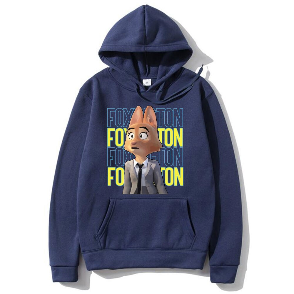 The BAD GUYS Diane Foxington Fanart Hoodie Funny Unisex Casual Loose Brand Hoodies Men/Women Fashion Oversized Hood Sweatshirt