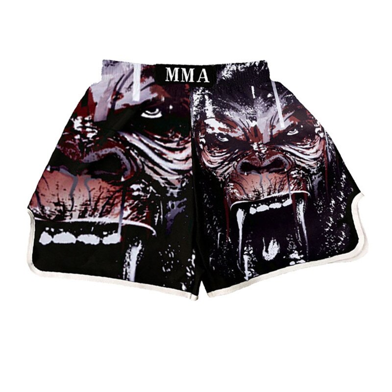 2022 Boxing Shorts Muay Thai Kick Boxing Boxer Trunks MMA Men Fight BJJ Grappling Sportswear Cheap Boxing Short Pant Wholesale