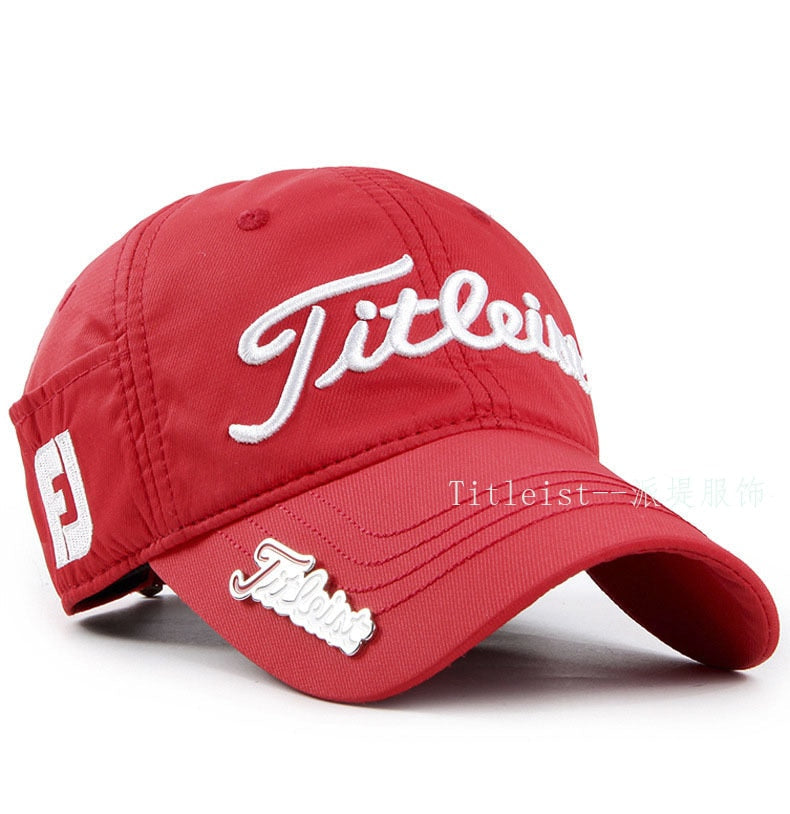 2022New Golf Hat Fashion Men's Baseball Cap with Mark Brand Outdoor Sun Hat Men