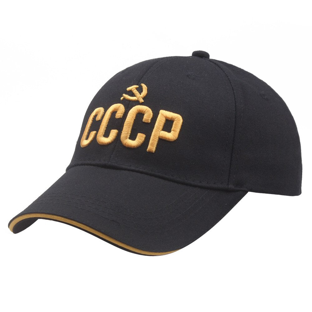 2022 high quality Russian CCCP national emblem Baseball Cap 100%Cotton snapback