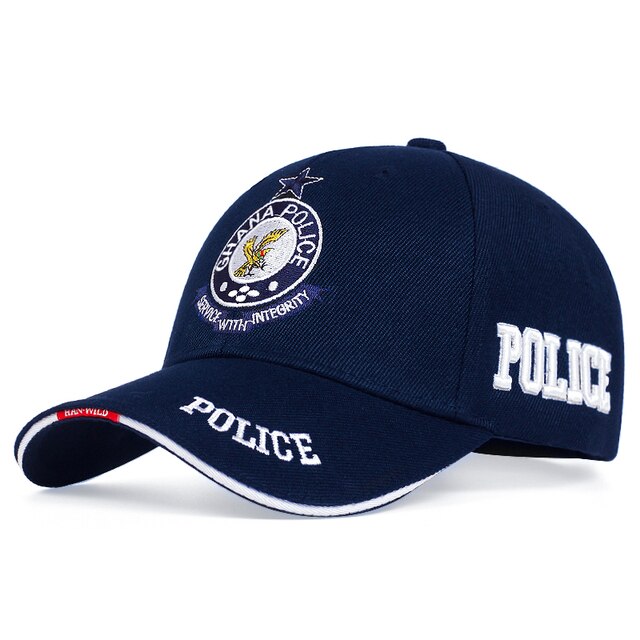 2021 New Fashion Police Letter Embroidered Baseball Cap Outdoor Hat Casual Hat Hip Hop Hat Adjustable Unisex Gift for Girlfriend