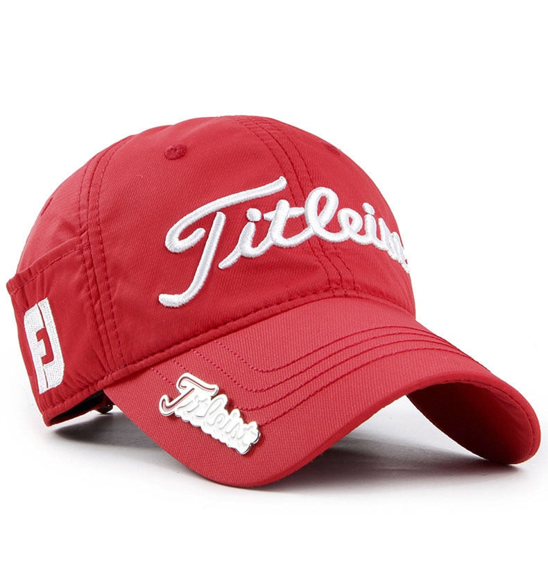 2022New Golf Hat Fashion Men's Baseball Cap with Mark Brand Outdoor Sun Hat Men